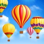 Hot Air Balloons Background