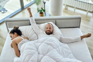 Waking up happy and in love!